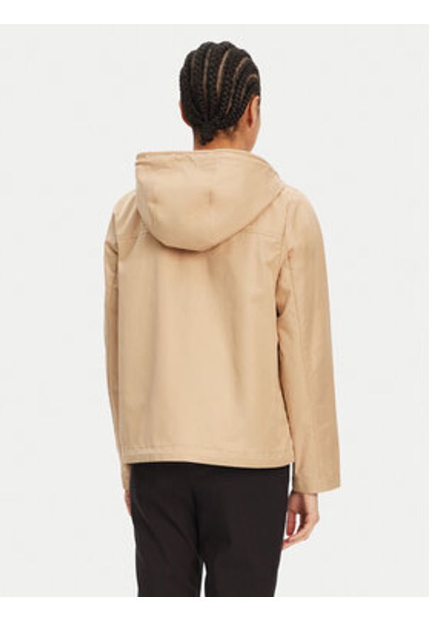 Geox Kurtka przeciwdeszczowa Ilde W5522D T3216 F5198 Beżowy Regular Fit. Kolor: beżowy. Materiał: syntetyk, bawełna