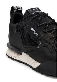 Replay - REPLAY Sneakersy GMS1P.000.C0066L Czarny. Kolor: czarny. Materiał: skóra