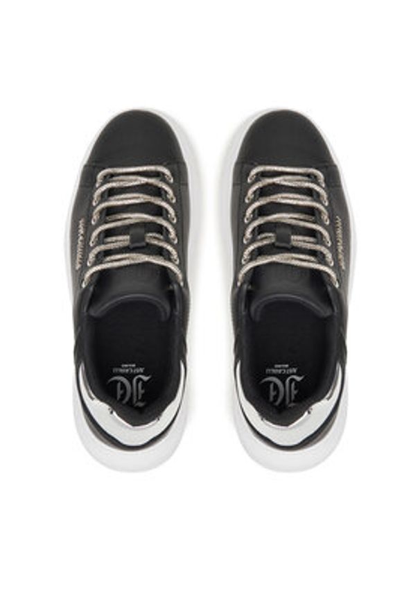 Just Cavalli Sneakersy 78RA3SB1 ZPA86 Czarny. Kolor: czarny. Materiał: skóra