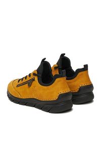 Rieker Sneakersy 55073-68 Żółty. Kolor: żółty. Materiał: syntetyk, materiał #5