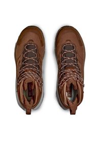 HOKA - Hoka Trekkingi Kaha 2 GTX GORE-TEX 1123155 Brązowy. Kolor: brązowy. Materiał: nubuk, skóra. Technologia: Gore-Tex. Sport: turystyka piesza #3