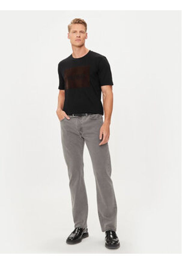 Hugo T-Shirt Dulive_V 50501004 Czarny. Kolor: czarny. Materiał: bawełna