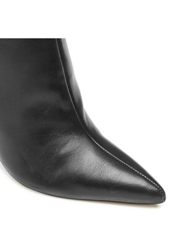 DeeZee Kozaki LS5872-02 Czarny. Kolor: czarny. Materiał: skóra