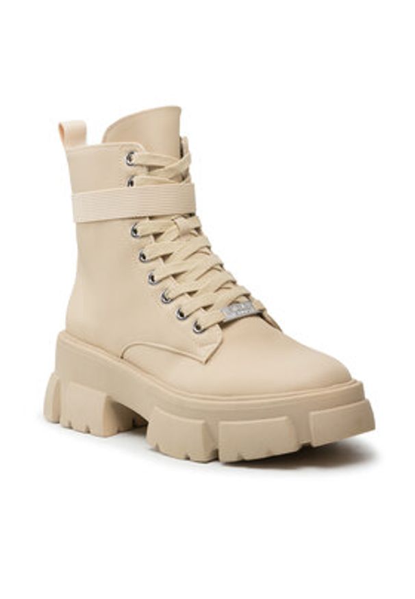 Steve Madden Trapery Tanker-P SM11001615-04004-299 Beżowy. Kolor: beżowy. Materiał: materiał