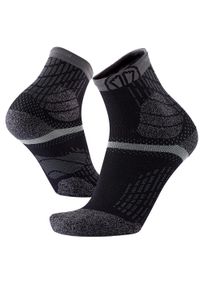 SIDAS - Skarpeta szlak doroslych Sidas Trail Protect ochrona, wsparcie i wysokosc kostki. Kolor: szary. Materiał: elastan, poliamid. Sport: bieganie #1