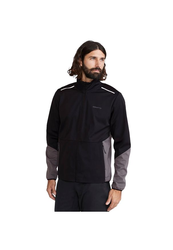 Kurtka narciarska nordycka Craft Core. Kolor: czarny. Materiał: syntetyk. Sezon: zima. Sport: narciarstwo