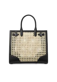 Lauren Ralph Lauren - LAUREN RALPH LAUREN Torebka Devyn 431966770002 Beżowy. Kolor: beżowy. Materiał: skórzane