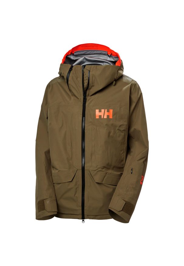 Damska kurtka narciarska Helly Hansen Ridge Infinity Shell. Kolor: beżowy, wielokolorowy, brązowy. Sezon: zima. Sport: narciarstwo