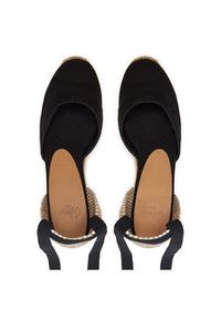Castañer Espadryle Carina/6/001 020964 Czarny. Kolor: czarny. Materiał: materiał #5
