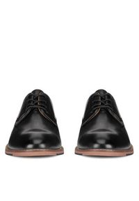 Gino Rossi - GINO ROSSI Półbuty CEO-DANTE2-01 125AM Czarny. Kolor: czarny. Materiał: skóra #5