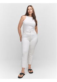 mango - Mango Jeansy Sienna 57040360 Biały Straight Leg. Kolor: biały #3