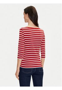 TOMMY HILFIGER - Tommy Hilfiger Bluzka New Cody WW0WW40589 Czerwony Slim Fit. Kolor: czerwony. Materiał: bawełna #5