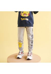 Sinsay - Spodnie dresowe jogger Pokémon - Szary. Kolor: szary. Materiał: dresówka #1