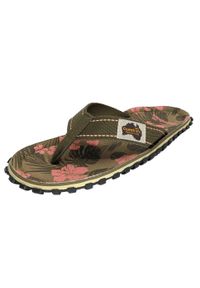 Gumbies - Japonki GUMBIES ISLANDER FLIP-FLOPS. Kolor: zielony