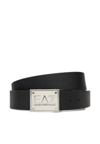 Pasek Męski EA7 Emporio Armani. Kolor: czarny