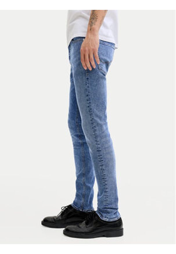 Jack & Jones Jeansy Glenn 12289499 Niebieski Slim Fit. Kolor: niebieski