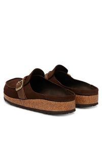 Birkenstock Klapki Buckley Braided 1031435 Brązowy. Kolor: brązowy. Materiał: zamsz, skóra #2