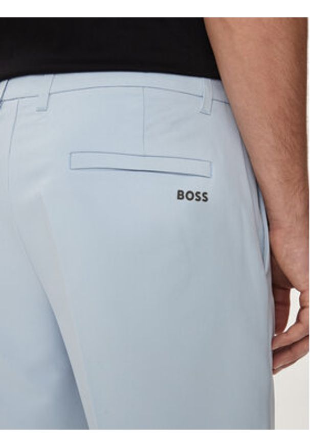 BOSS - Boss Szorty materiałowe S_Commuter 50504392 Niebieski Slim Fit. Kolor: niebieski. Materiał: syntetyk