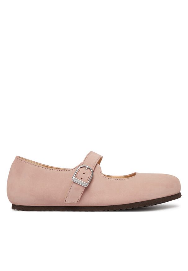 Birkenstock Baleriny Santa Clarita 1031550 Różowy. Kolor: różowy. Materiał: skóra