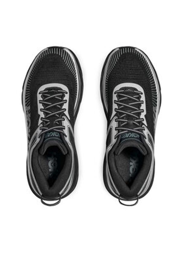 HOKA - Hoka Buty do biegania Bondi 7 1110518 Czarny. Kolor: czarny. Materiał: materiał