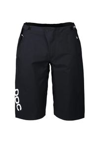 Spodenki rowerowe męskie POC Essential Enduro Shorts. Kolor: czarny