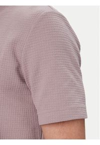 Hugo - HUGO T-Shirt Austin 50532011 Różowy jasny Regular Fit. Kolor: różowy. Materiał: syntetyk #4