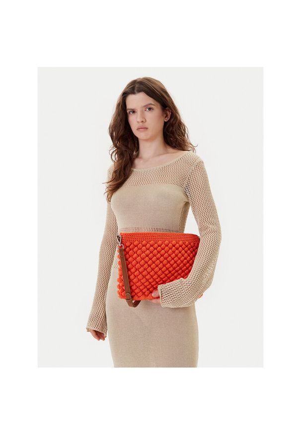 Torebka Gianni Chiarini. Kolor: pomarańczowy