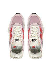 New Balance Sneakersy U370DB Różowy. Kolor: różowy. Materiał: zamsz, skóra #5