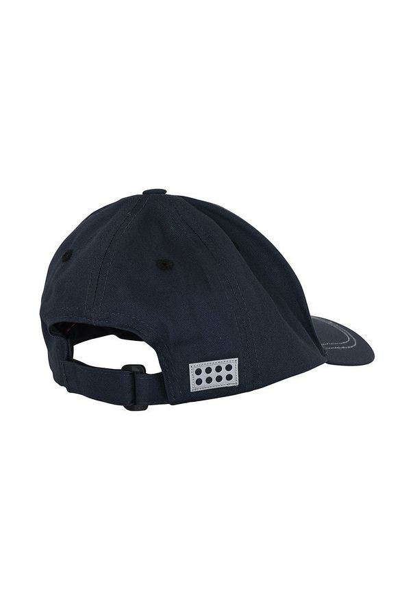 LEGO Wear - Lego Wear czapka dziecięca kolor czarny wzorzysta. Kolor: czarny