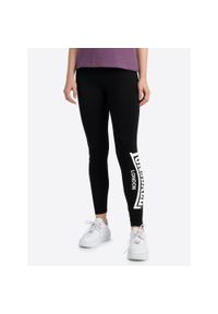 Damskie legginsy Lonsdale Merridge. Kolor: wielokolorowy, biały, czarny #1