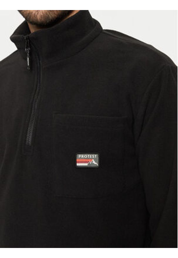 Protest Polar Paxton 3711644 Czarny Loose Fit. Kolor: czarny. Materiał: syntetyk