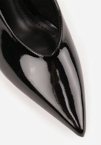 Born2be - Czarne Czółenka Sandały Vices na Szpilce z Noskiem w Szpic Tillasia. Okazja: na wesele, na co dzień, na ślub cywilny. Kolor: czarny. Materiał: jeans. Obcas: na szpilce. Styl: casual, klasyczny, elegancki #9