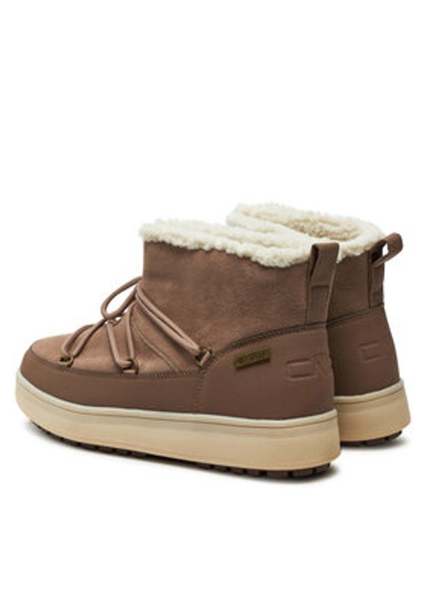 CMP Śniegowce Kayla Wmn Wp Boot 3Q79576 Brązowy. Kolor: brązowy. Materiał: zamsz, skóra
