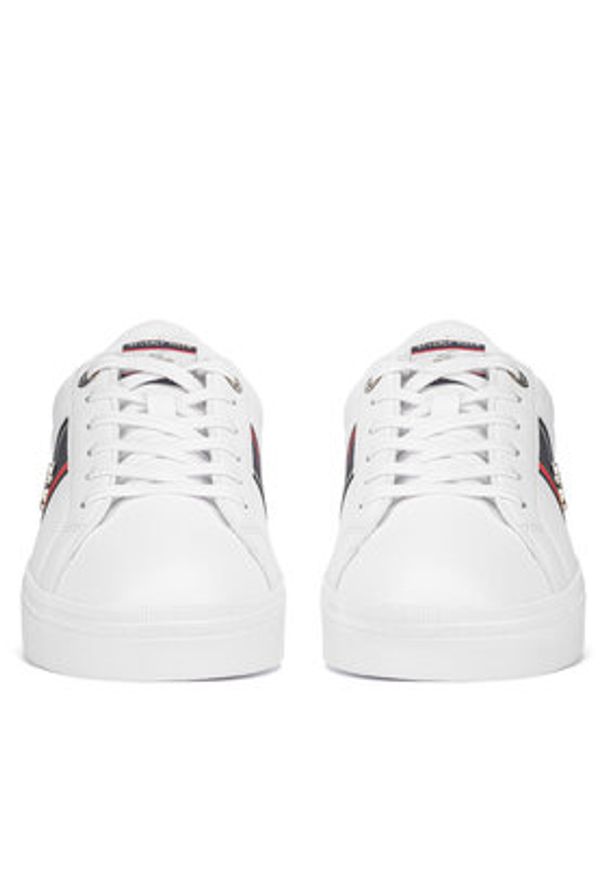 Beverly Hills Polo Club Sneakersy V12-722 Biały. Kolor: biały. Materiał: skóra