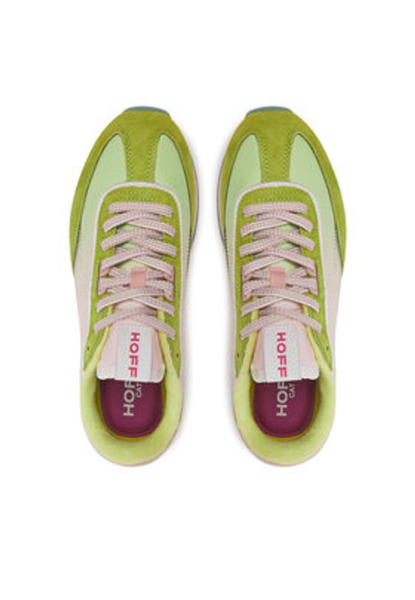HOFF Sneakersy Cat 12503002 Różowy. Kolor: różowy. Materiał: skóra, zamsz