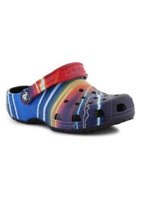 Buty do chodzenia dla dzieci Crocs Classic Meta Scape Clog. Kolor: czerwony, niebieski, wielokolorowy. Materiał: syntetyk, materiał