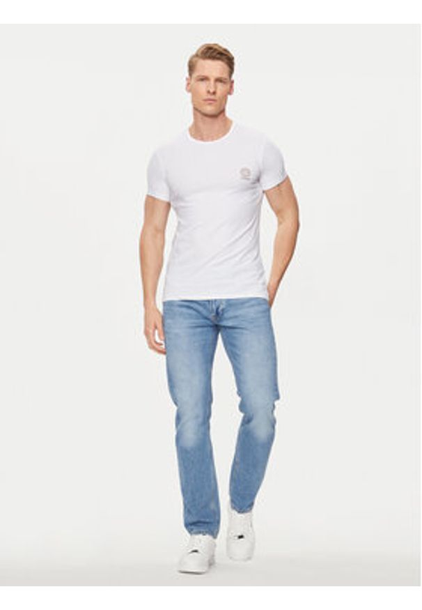 VERSACE - Versace Komplet t-shirtów AU10193 Kolorowy Slim Fit. Materiał: bawełna. Wzór: kolorowy