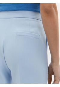 Maryley Spodnie materiałowe 24EB587/43MA Błękitny Relaxed Fit. Kolor: niebieski. Materiał: syntetyk #5
