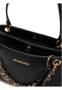 Love Moschino - LOVE MOSCHINO Torebka JC4073PP1ML1300A Czarny. Kolor: czarny. Materiał: skórzane #5