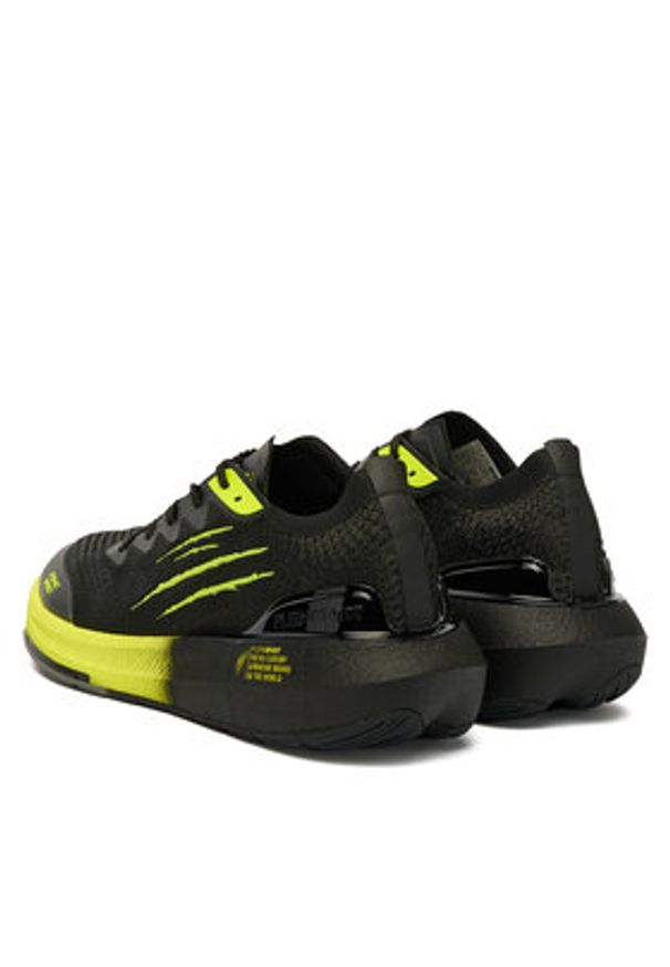 Plein Sport Sneakersy AAES USC0856 STE003N Czarny. Kolor: czarny. Materiał: materiał