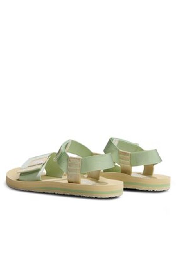 The North Face Sandały W Skeena Sandal NF0A46BFOPK1 Zielony. Kolor: zielony. Materiał: materiał