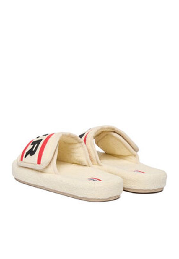 Hunter Kapcie CEO-JD25-530-1 Écru. Kolor: kremowy. Materiał: materiał