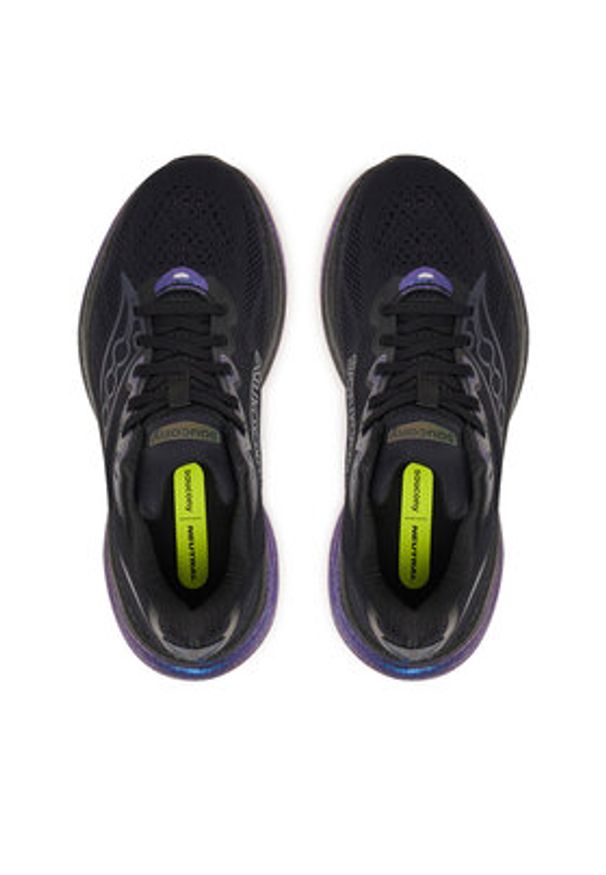 Saucony Buty do biegania Ride 19 S11055 Czarny. Kolor: czarny. Materiał: materiał