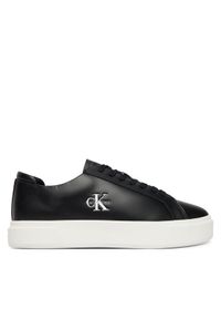 Calvin Klein Sneakersy Basket Cupsole Laceup Lth Ml YM0YM01460 Czarny. Kolor: czarny. Materiał: skóra #1