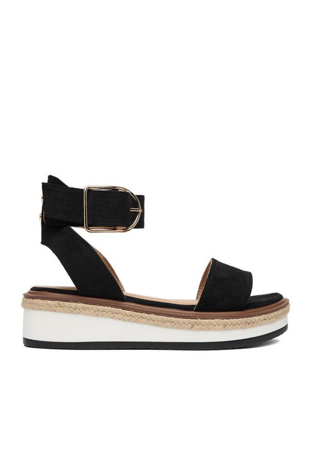 DeeZee Sandały CEO-WS091-01 Czarny. Kolor: czarny. Materiał: materiał