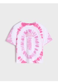 Sinsay - Koszulka tie dye - wielobarwny