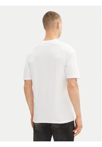 Karl Lagerfeld - KARL LAGERFELD T-Shirt 755156 552235 Biały Regular Fit. Typ kołnierza: dekolt w karo. Kolor: biały. Materiał: bawełna #2