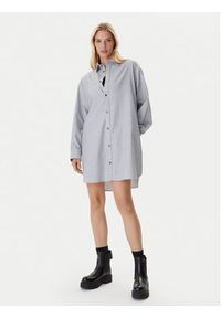 G-Star RAW - G-Star Raw Sukienka koszulowa D26979-C290 Niebieski Oversize. Kolor: niebieski. Materiał: bawełna. Typ sukienki: koszulowe, oversize #7