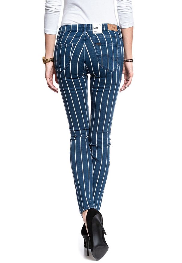 Lee - SPODNIE DAMSKIE LEE SCARLETT STREAK STRIPE L526MPHY 112111770