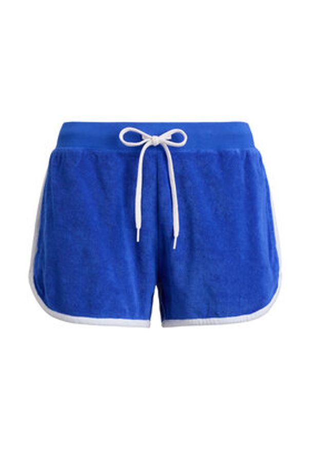 Polo Ralph Lauren Szorty sportowe 211A12956001 Niebieski Relaxed Fit. Kolor: niebieski. Materiał: bawełna